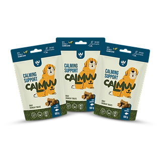 Calm Support Dog Treats - Fish & Catnip x 3